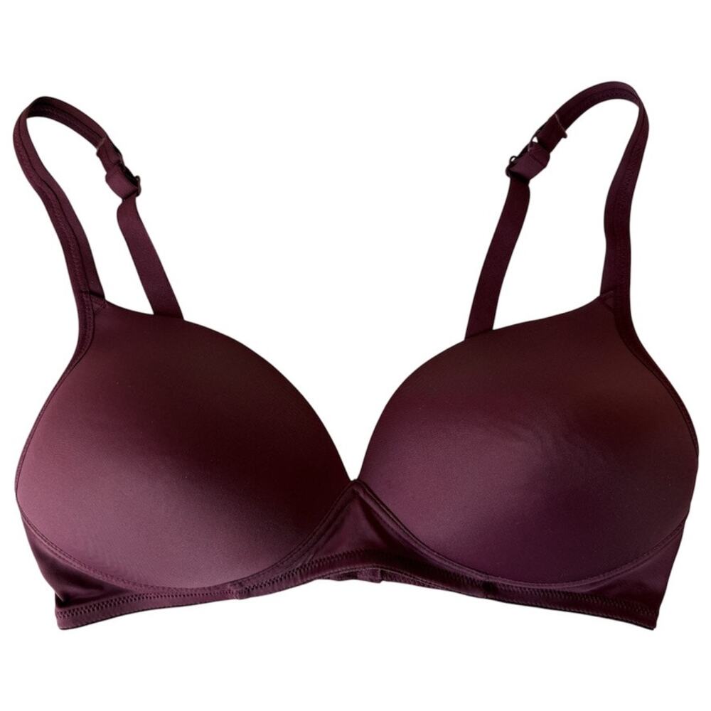 Warner's 04003O Elements of Bliss Wireless Lift T-Shirt Comfort Bra Size 36C